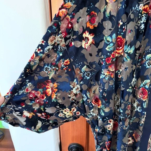 Mango Floral Kimono Jacket - Picture 2 of 5